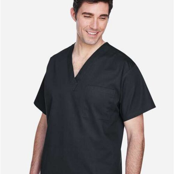 NEW! Harriton 4XL Unisex Scrub Top - with Tags ( 3256) - Picture 2 of 5